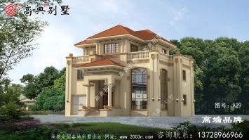 超豪华复式三层欧式住宅