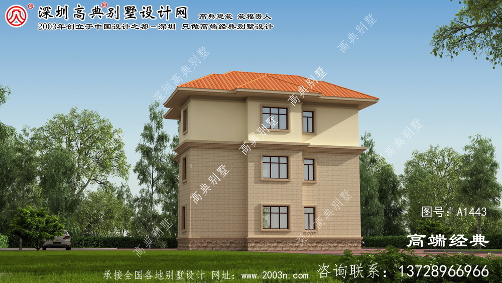 榕城区欧式别墅户型图	