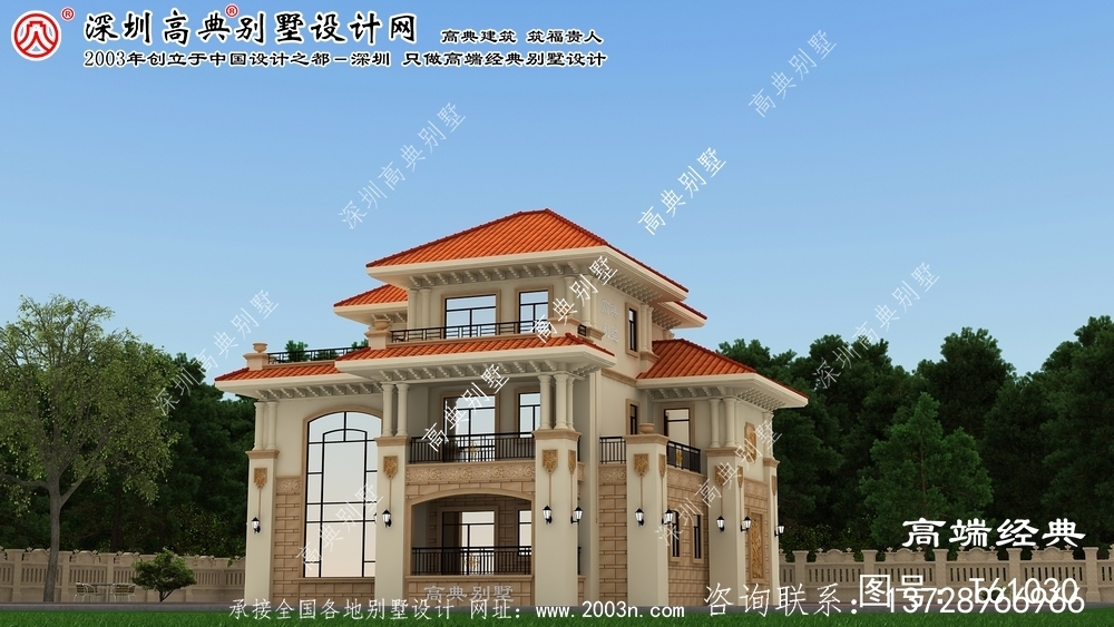古蔺县农村3层别墅图纸	