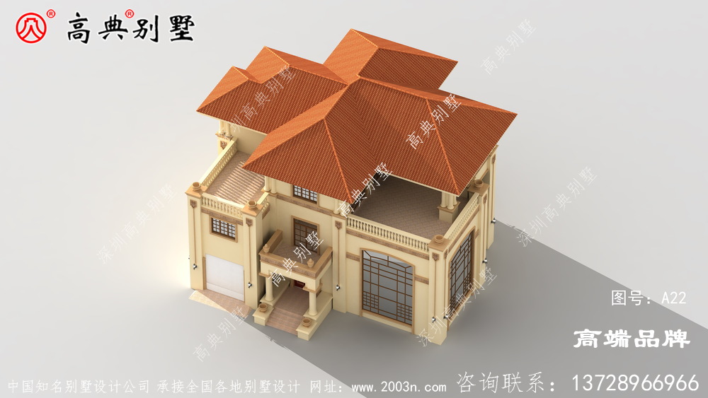 农村自建房屋非常符合现在农村大众审美。