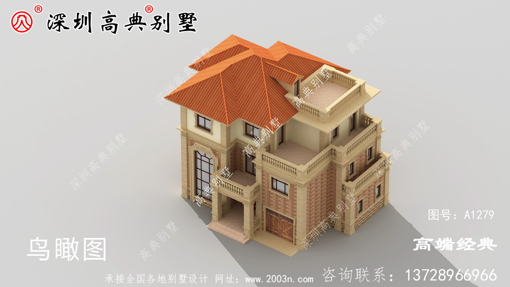三层农村自建房，客厅挑空设计，时尚豪华，造价40万。