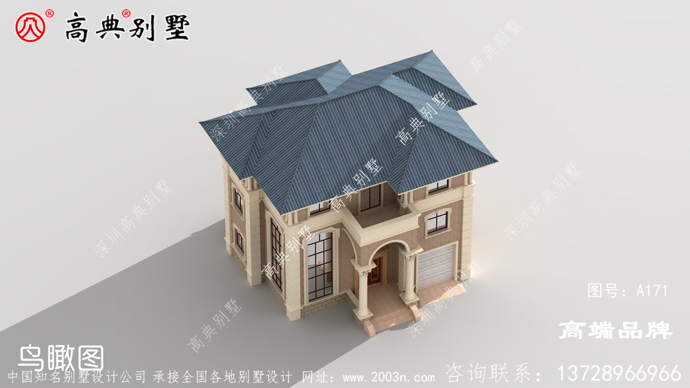 农村三层欧式别墅，小户型设计图，太心动了！